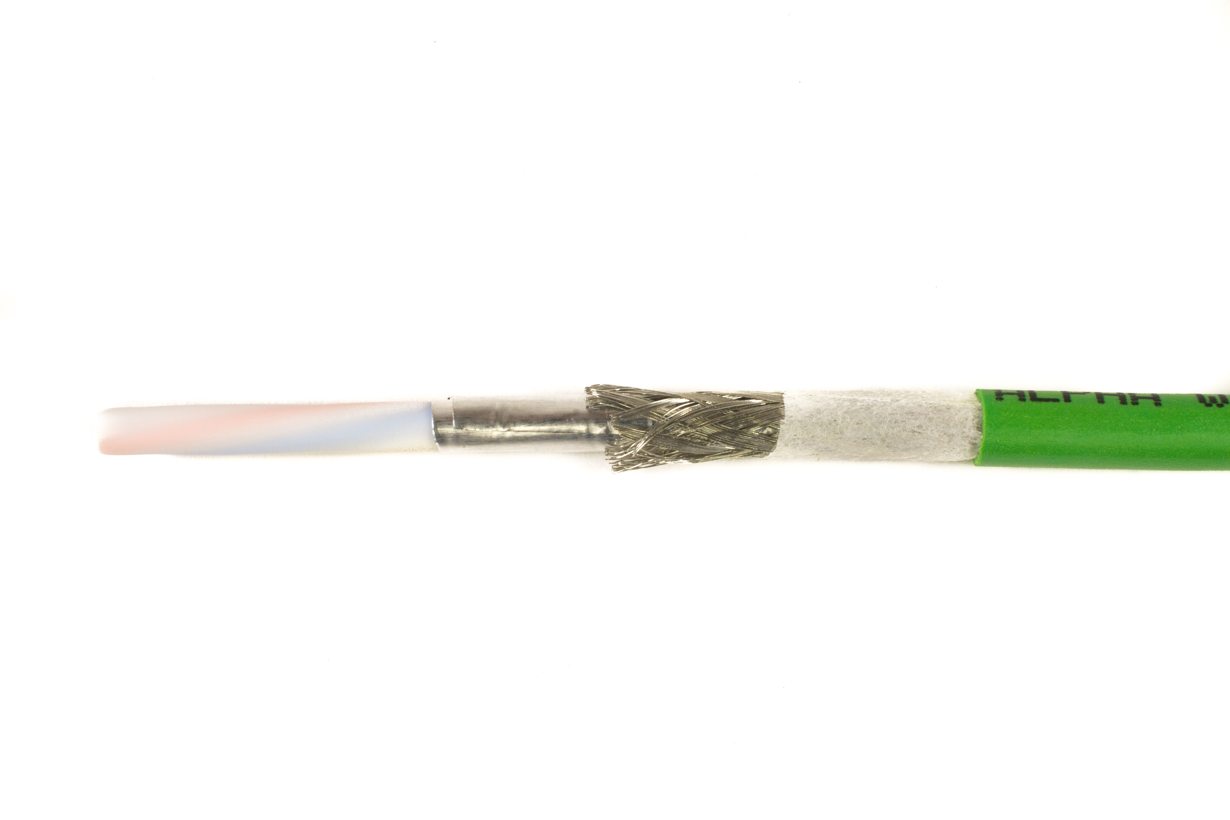Alpha Wire Alpha Essentials Industrial Ethernet Cable 74001 ZH-PUR CAT 5E