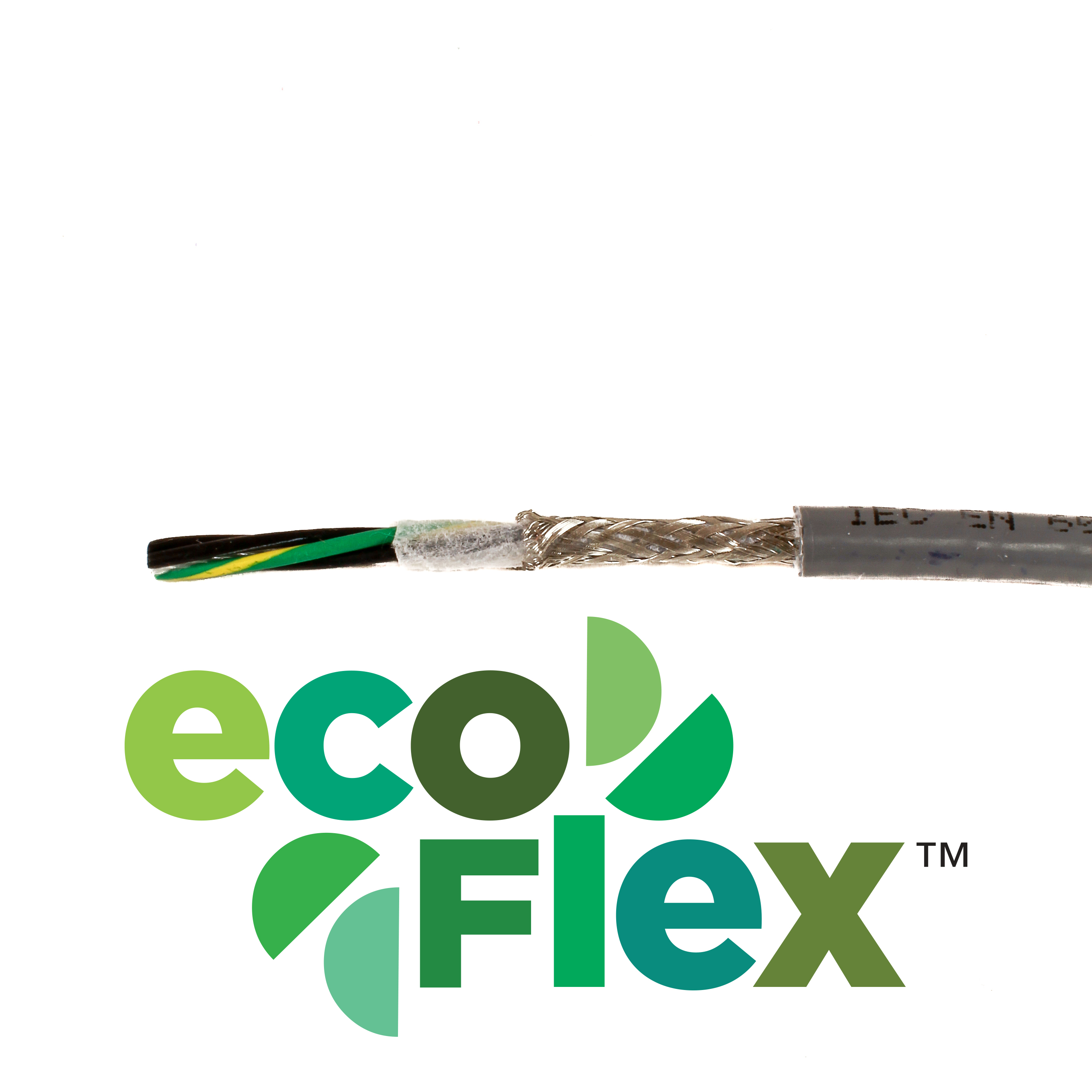 Alpha Wire EcoFlex PUR 600V Flex Cable Braid Shielded