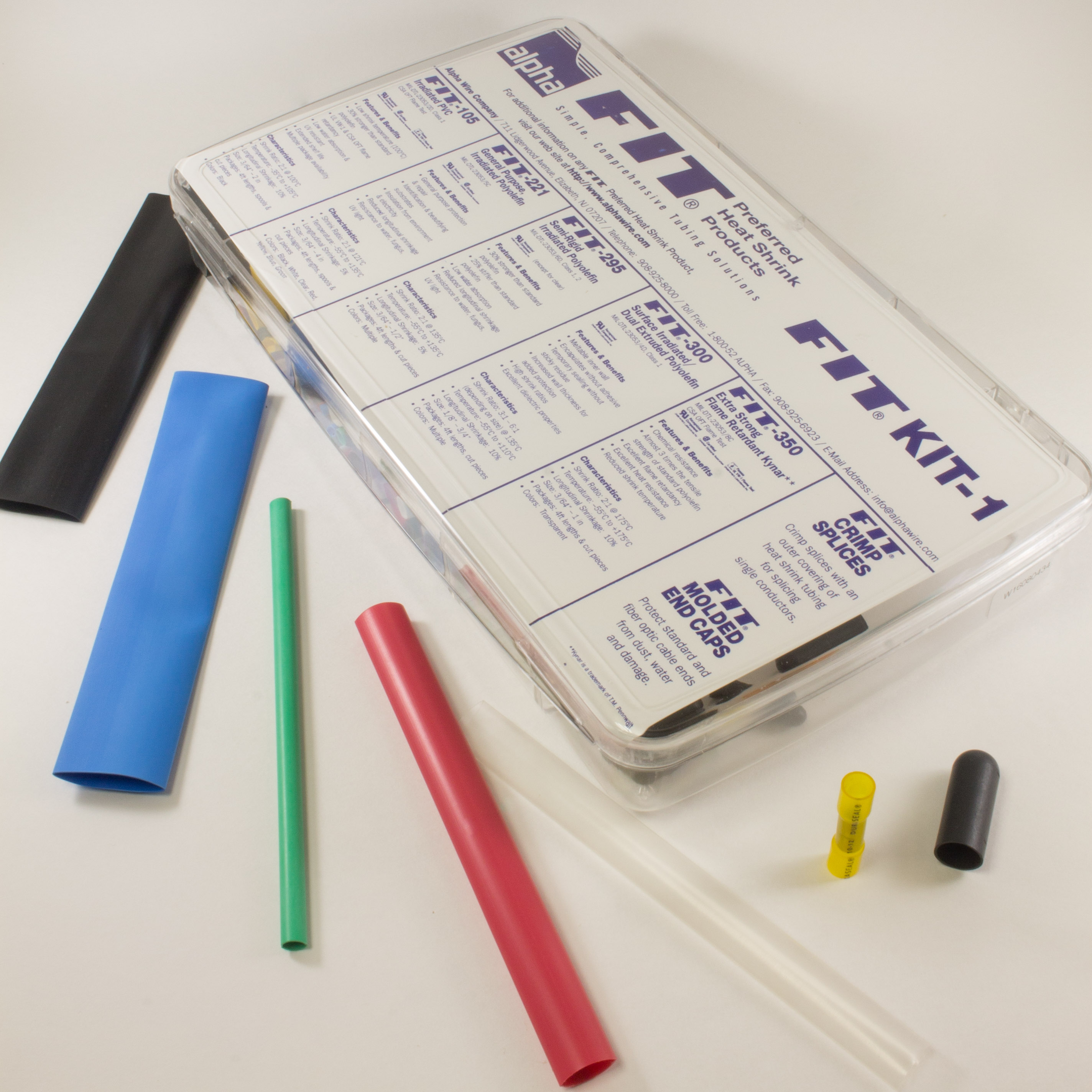 Alpha Wire FIT Kit Shrink Tubing